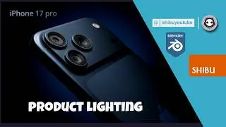 Apple iPhone 17 pro Visualization In Blender 3D | Tutorial
