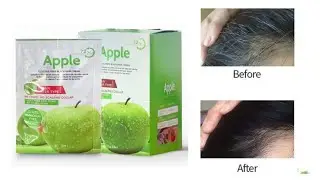 Apple hair color cream sachet review | Apple hair color | in urdu | hindi | @FariaJaved