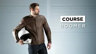 Course Boomer MC Leather Jacket