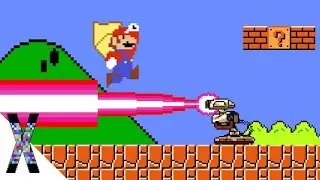 R.O.B. vs Mario Smash Mayhem Battle