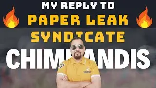 My Befitting Reply FR Paper Leak Syndicate - Expect a Strict Action from ICAI Exam Department!