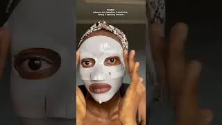 Tiktok viral collagen mask #skincare #shorts