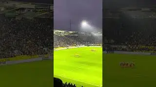 Opkomst NAC-FC Utrecht, met vuurwerk op het eind🔥🧨