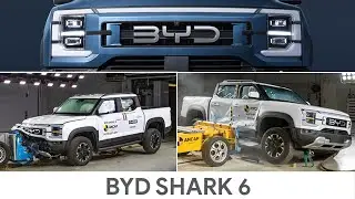 2025 BYD SHARK 6 Crash Test &ndash; ANCAP 5 star rating Explained!