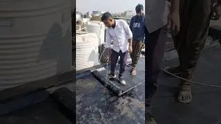 Terrace waterproofing|APP Membrane sheet|#construction #waterproofing