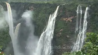 Jog Falls   Gerusoppe falls of Shimoga District, Karnataka