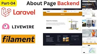 Laravel Livewire Filament Projects for Construction Business 🏗️ Bangla tutorial on Laravel