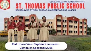 Red House Vice  Captain  Nominee Speeches (Student Council Election 2025)