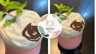 Rose Heaven Cocktail Recipe | Blueberry Heaven Cocktail | Menu Shenu
