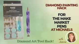 Hack for Make Market Diamond Painting Pens #makemarket #diamondpaintinghack #diamondart