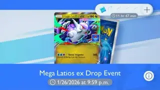 Pokemon TCG Pocket Event: Mega Latios EX Drop Event Expert (Easy F2P auto deck for farming event)