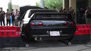 600hp Nissan Skyline R32 Dyno