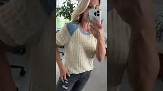 Nikki Textured Two Tone Sweater