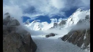 Gasherbrum Massif Rare Drone Video | Gashebrum I, Gasherbrum II, IV & Karakoram Range | DJI mini 3