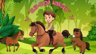 🐎 &ldquo;Clip-Clop Horsey&rdquo; 🐎 |Horse SONG |Nursery Rhymes for children and kids songs