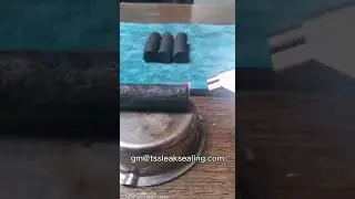 Online leak sealing compound