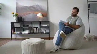 mokebo Cord Sitzsack 'Der Tagtr&auml;umer'