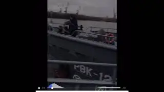 Испытания водолазного катера на &laquo;Заводе Нижегородский теплоход&raquo;