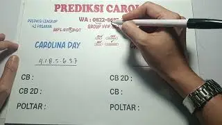 PREDIKSI CAROLINA DAY 11 OKTOBER 2024 | BOCORAN NCD | ANGKA JITU CAROLINA DAY EVE