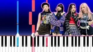 BLACKPINK - Hard to Love (Piano Tutorial)