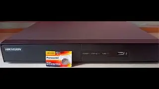 How to replace a CMOS battery in a DVR (Hikvision)?