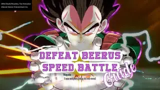 Dragonball Sparking! ZERO Guide to Beerus Speed Battle
