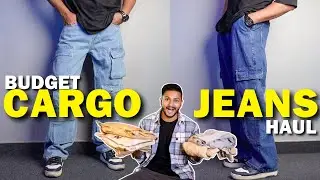5 BUDGET CARGO JEANS FOR MEN 2025 | JEANS HAUL FOR MEN | Zahid Akhtar