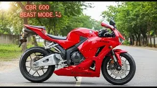 Полный обзор Honda CBR 600 | Тест мощности, звука и езды в Пакистане! 🔥 #hondacbr
