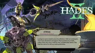 Athena salty about losing to Arachne (Curse Prophecy Epilogue) | Hades 2 Post Game