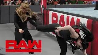 WWE RAW EP. 132: Paige and Natalya brawl before their final Title Match