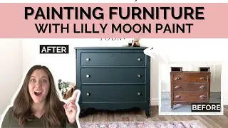 Painting Furniture with Lilly Moon Paint Opulent