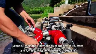3 stage fire fighting pump