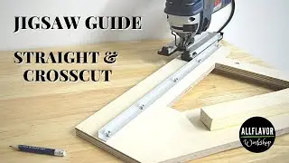 How To Make a Jigsaw Guide | Jigsaw Crosscut Jig