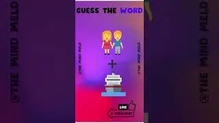 🧠Guess the word| Difficult'|mind blowing🎉|The Mind Meld|Subcribe and Like
