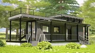 Amazing Cozy Caboose Park Model with Floor Plan by WheelHaus