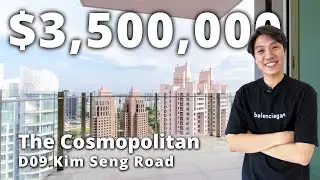 Pristine Freehold 2-Bed at The Cosmopolitan ($3.5M) D09 Kim Seng Road | Singapore Home Tour Ep.132