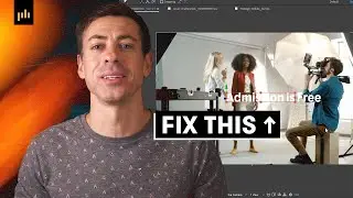 Совет: использование белого текста на ярком видео | PremiumBeat.com