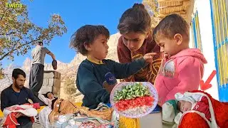 The addition of a baby: to the twins' family and Hojjat's efforts for a better future 👨&zwj;👩&zwj;👧&zwj;👦❤️