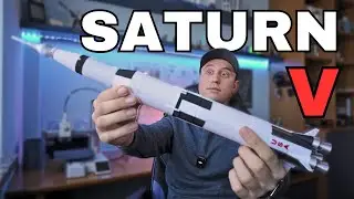 HO STAMPATO IL SATURN V CON LA BAMBU LAB A1 MINI