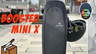 Маленький, но быстрый! Распаковка электроскейтборда Boosted Mini X