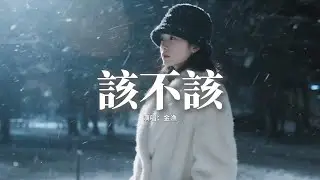金漁 - 該不該『當我在 等愛的時候，或許愛 已經結束了，當我在 痛哭的時候，或許愛 已經釋懷了。』【動態歌詞MV】