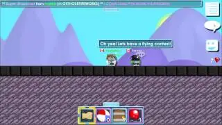 Growtopia Short Animation - Flying Contest!