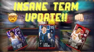 INSANE NBA LIVE MOBILE 19 TEAM UPDATE!!