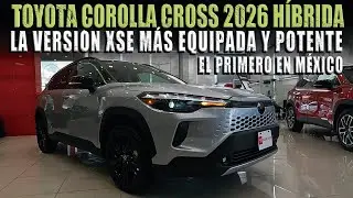 TOYOTA COROLLA CROSS HÍBRIDA 2026 🔴 MÁS POTENTE Y MÁS EQUIPADA
