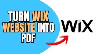 HOW TO TURN A WIX WEBSITE INTO A PDF 2026! (FULL GUIDE)