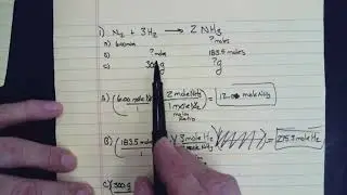 AP Chem   Unit 4   Wkst Intro Stoich problem 1
