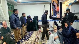Forty days after Najmeh's death🖤🕊: (Parizad's) grandmother meets with the Zereshk family🫂