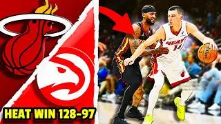 Miami Heat DOMINATE Hawks to Begin Playoff Push | Tyler Herro Returns with AUTHORITY