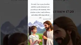 Matthew 17:20 #faith #mustardseedfaith #love #jesus #hope @miracle_channel #miraclechannel #shorts
