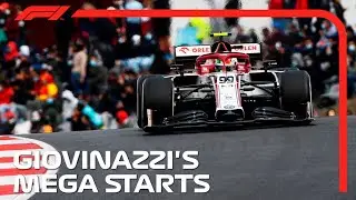 Antonio Giovinazzi's Top 5 Starts of 2020!